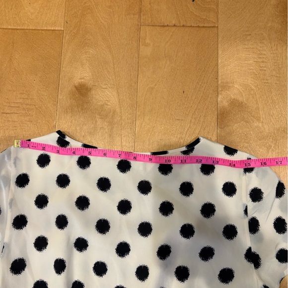 Madewell Broadway & Broome silk mini dress polka dots sz 4 - Picture 6 of 8